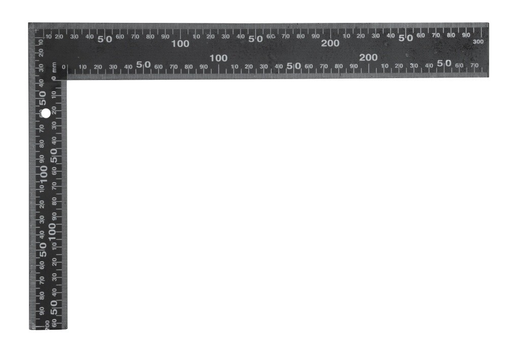 

Угольник столярный VOREL : L= 400 х 600 мм. металевий [12/24] VOREL 18200