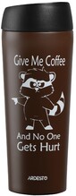 Термочашка Ardesto Coffee time Raccoon 0.45 л (AR2645DML)