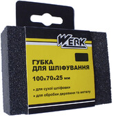Губка для шліфування Werk К120, 100x70x25 мм (68012)