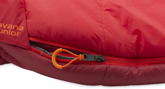 Детский спальный мешок Pinguin Comfort Junior 150 PFM 2022, red, left zip (PNG 234534) изображение 3