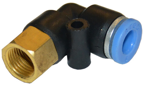 Соединение цанговое для полиуретановых шлангов AIRKRAFT 8 мм, 3/8" (SPLF08-03)