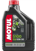Моторное масло Motul 5100 4T, 10W50 2 л (104075)