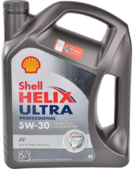 Моторное масло SHELL Helix Ultra Professional AF 5W-30, 4 л (550046650)