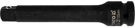 Удлинитель ударный Yato 1/2", 125 мм (YT-1061)