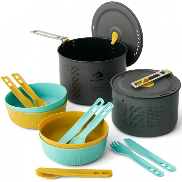 

Набір посуду Sea to Summit Frontier UL Two Pot Cook Set (STS ACK027031-122106)