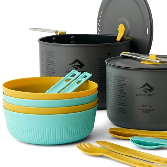 Набір посуду Sea to Summit Frontier UL Two Pot Cook Set (STS ACK027031-122106) фото 2