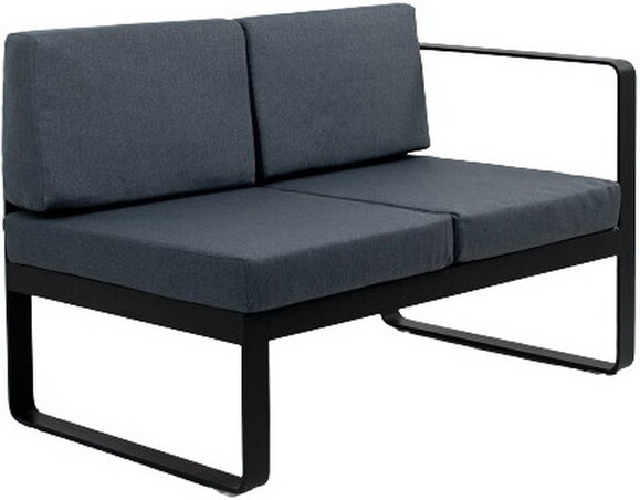Двомісний диван OXA desire, лівий модуль, чорний антрацит (40030005_14_57) фото 2