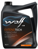 Моторное масло WOLF EXTENDTECH 10W-40 HM, 4 л (8302213)