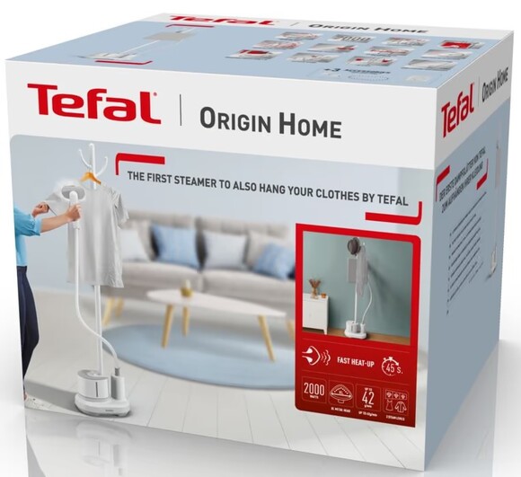 Вертикальный отпариватель стационарный Tefal Origin Home (IT3280E1) изображение 13