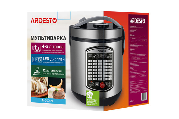 Мультиварка Ardesto MC-X42X изображение 13