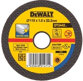 Диск відрізний DeWALT INOX 115х1.0х22.23 мм по металу (DT3442-QZ)