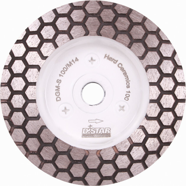 

Фреза алмазна Distar DGM-S 100/M14 Hard Ceramics 100/120 (17483522005)