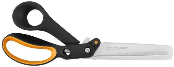 Ножиці для важкої роботи з зазубреним лезом Fiskars 24 см (1020223) фото 2