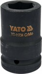 Головка торцевая ударная Yato Cr-Mo 30х80 мм, 6-гранная (YT-11734)