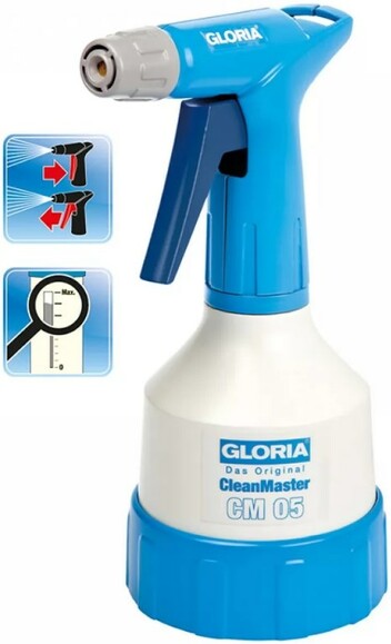 Обприскувач GLORIA 0,5 л CleanMaster CM05 (81063) фото 2