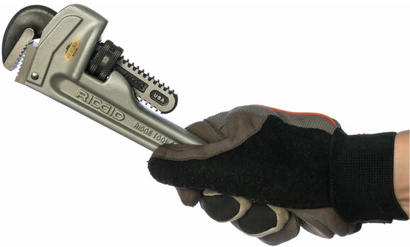 Алюмінієвий прямий трубний ключ RIDGID ном. 810 (31090) фото 3