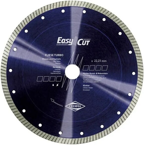 Диск алмазний CEDIMA Easy-Cut, 230х10х22.23 / 25.4 мм (50006969)