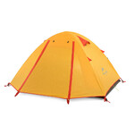 Палатка Naturehike P-Series IIII (4-х местная) 210T (65D polyester Graphic NH18Z044-P orange (6927595729694)