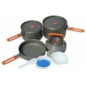 Набір посуду Fire Maple Feast 4 для 4-5 чоловік Orange (6971490125457)