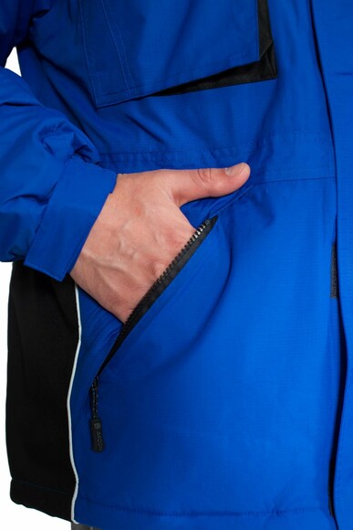 Куртка утеплена чоловіча мод.MILTON, вітро/водонепроникна, синього кольору, р.М ARDON 57244 изображение 4
