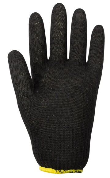 Перчатки трикотажные Grad р10 Лайт, черные (9441785) изображение 2
