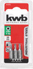 Бита KWB из индустриальной стали Torx T15 25 мм 3 шт (121215)
