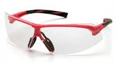 Захисні окуляри Pyramex Onix Pink Clear прозорі в рожевій оправі (2ОНИК-Ц10)