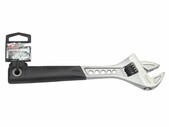 Ключ разводной Forsage с прорезиненной рукояткой захват 24мм 200мм F-649200A