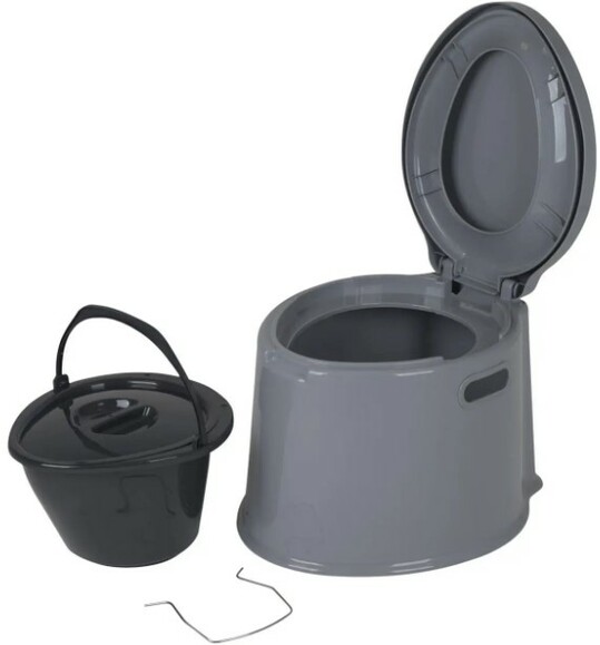 Біотуалет Bo-Camp Portable Toilet 7 Liters Grey (5502800) фото 2