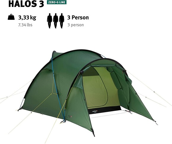 Палатка Wechsel Halos 3 ZG Green (231050) изображение 2