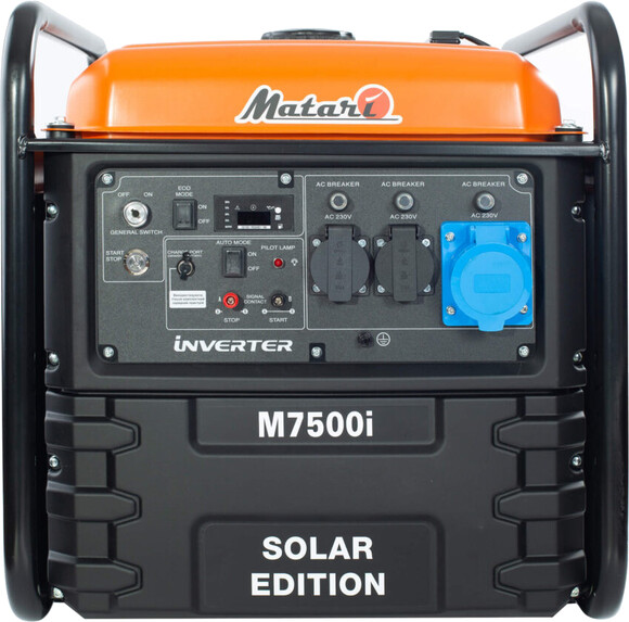 Инверторный генератор Matari M7500I-SOLAR изображение 2