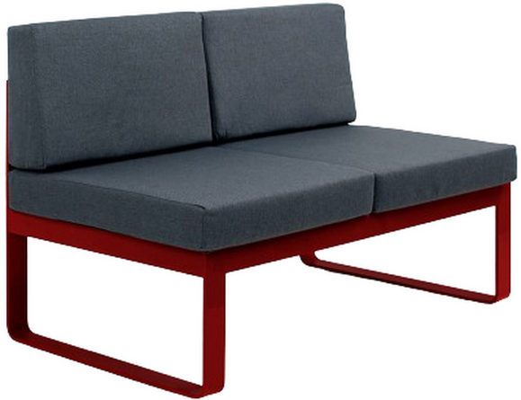 Двухместный диван OXA desire, центральный модуль, красный рубин (40030007_14_55) изображение 2