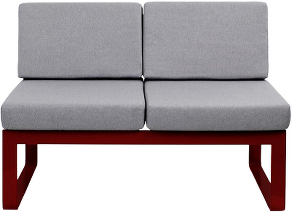 Двухместный диван OXA desire, центральный модуль, красный рубин (40030007_14_55) изображение 4