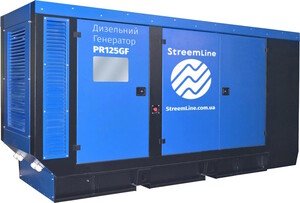 Дизельный генератор Streemline PR125GF