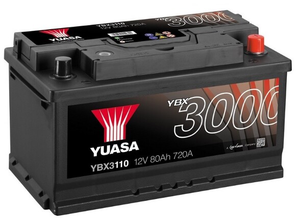 Аккумулятор Yuasa 6 CT-80-R (YBX3110)