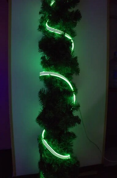 Неоновая светодиодная гирлянда-трубка MAG-2000, зеленая, 5 м, SMD2835 (950095) изображение 3