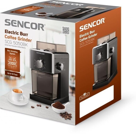 Кофемолка Sencor SCG 5050BK изображение 6