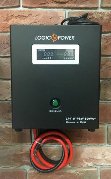 Джерело безперебійного живлення Logicpower LPY- W - PSW-500VA + (350Вт) 5A/10A фото 5