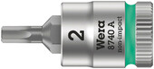 Отверточная головка Wera Zyklop 8740 A Wera Zyklop, 1/4", 7/64" x28,0 мм (05003382001)