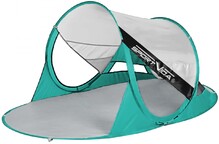 Пляжная палатка SportVida Grey/Green 190x120 см (SV-WS0008)