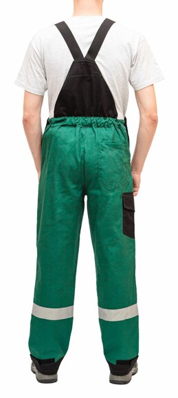 Напівкомбінезон робочий Free Work Алекс зелений з чорним р.56-58/5-6 (XL) (62028) фото 2