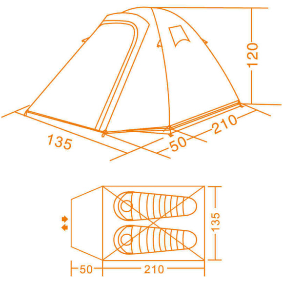 Палатка Кемпинг Airy 2 (4823082700523) изображение 13