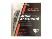 Диск алмазный Sturm турбо Т-зуб Sturm 125x22.23мм (5171202)