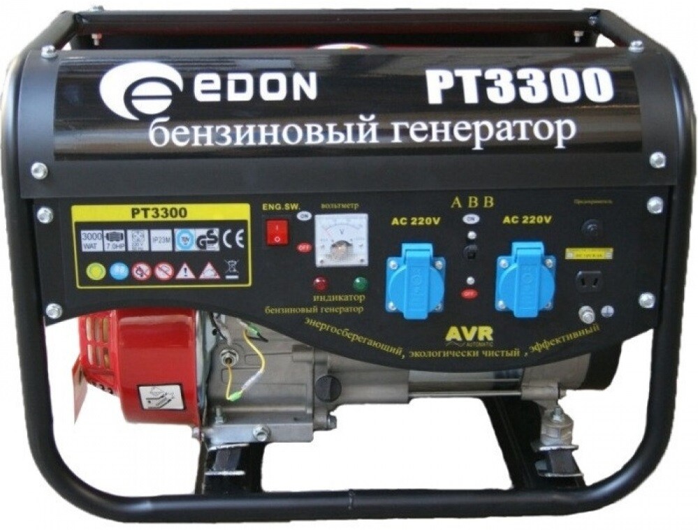 

Генератор бензиновый EDON PT-3300