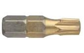 Насадки отверточные USH ISOTIN TORX T20x25 мм Torsion титановое покрытие (UUSG0022395) 10 шт