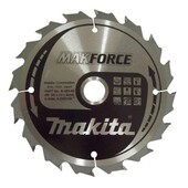 Пильний диск Makita MAKForce по дереву 160x20 мм 16Т (B-08143)