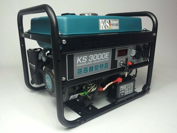 Бензиновый генератор Konner & Sohnen KS 3000E изображение 6