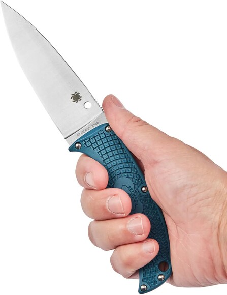 Нож Spyderco Enuff 2 (blue) (87.16.06) изображение 5