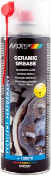 Керамическая термостойкая смазка спрей MOTIP Ceramic Grease, 500 мл (090307BS)