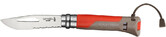 Ніж Opinel №8 Outdoor earth-red (204.65.84)